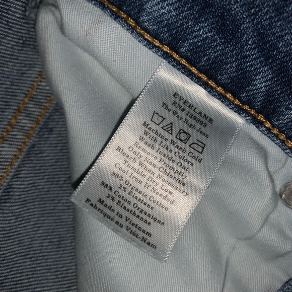 EVERLANE Way High Jeans 23 - Picture 6 of 7